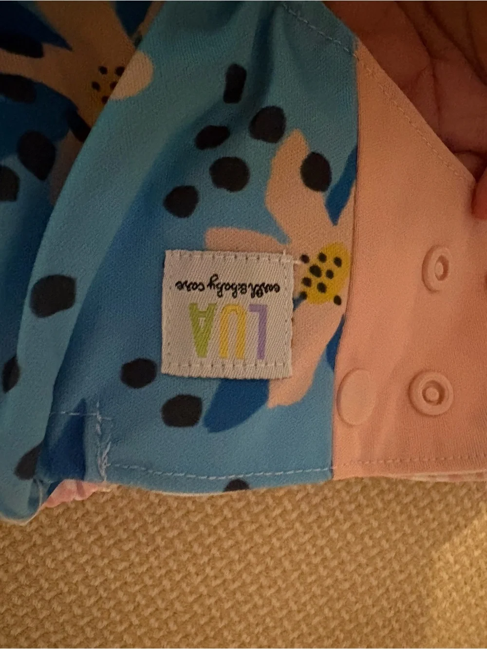 Nora’s Nursery Baby Diaper Cover - Blue Floral & Mixed Prints
